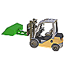 Hydraulická lopata na vysokozdvižný vozík (VZV)
