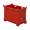 Kontajner s výklopným dnom 750 L (univerzálny, nosnosť 1000 kg)