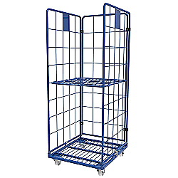 Rollkontajner 3-stenový (790x700x1800 mm) – skladací logistický vozík, nosnosť 550 kg