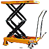 Hydraulický zdvíhací stôl TF35D 350 kg – Dvojitý nožnicový zdvih do 1330 mm