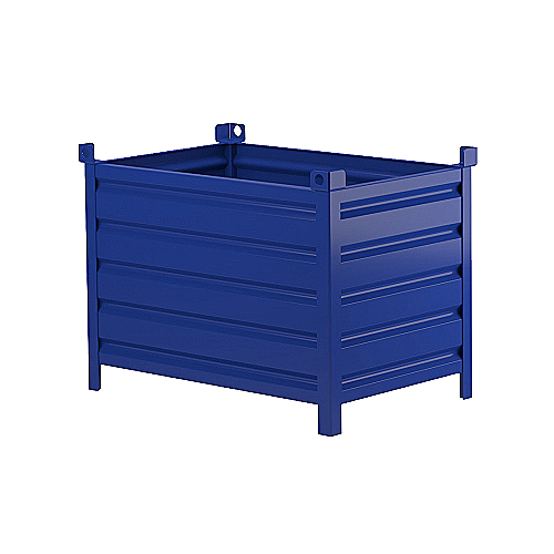 Stohovateľný kovový kontajner SC750 - 1200x800x928 mm (800 kg)
