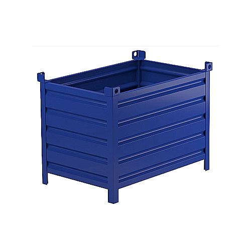 Stohovateľný kovový kontajner SC750 - 1200x800x928 mm (800 kg) -0