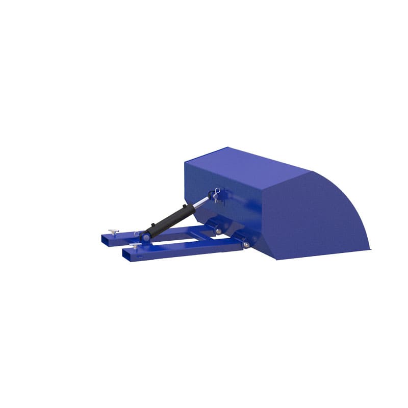 Hydraulická lopata na vysokozdvižný vozík (VZV) - 3D Skdn-Sklad.Sk